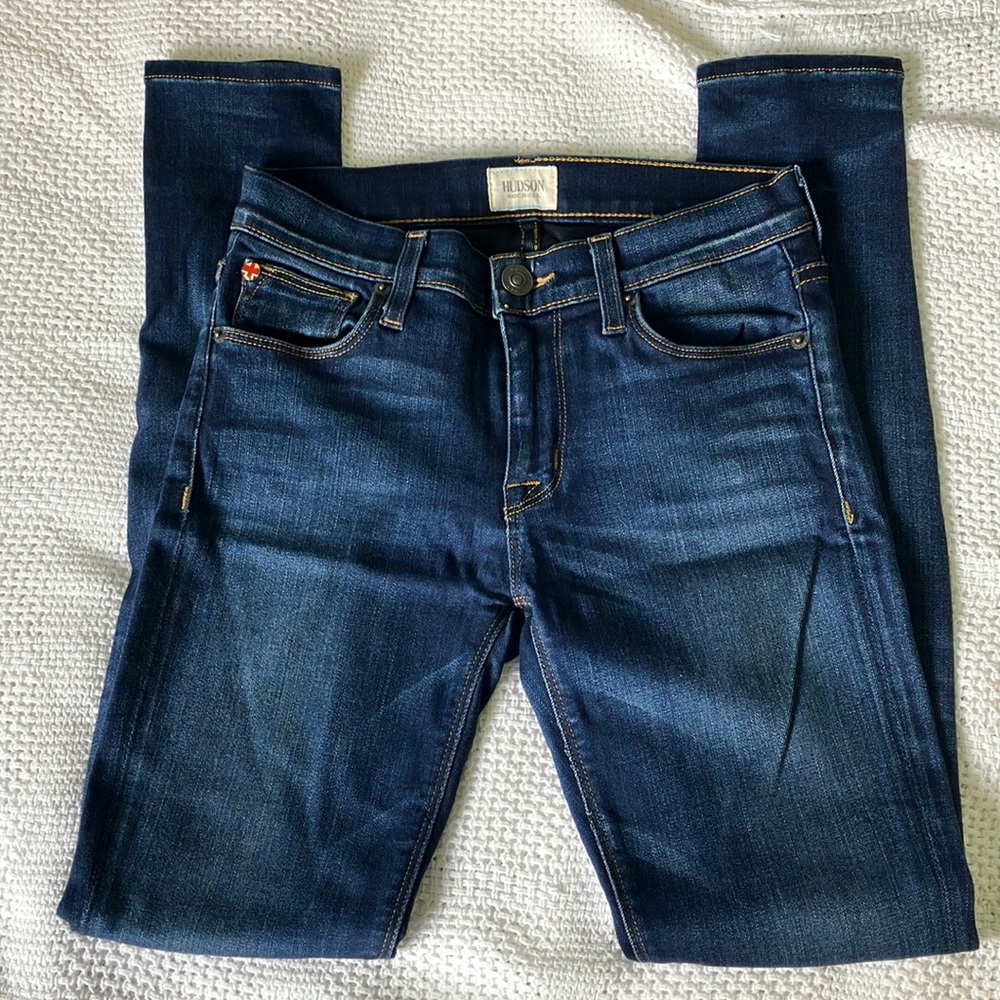 Hudson Nico Midrise Super Skinny Jeans